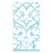 Algarve Aqua Paper Linen Paper Guest Towel/Buffet Napkins, 15 per Pack