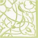 Algarve Moss Paper Linen Dinner Napkins, 12 per Pack