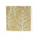 Winter Trees Gold/White Paper Luncheon Napkins, 20 per Pack