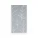 Winter Trees Silver/White Paper Guest Towel/Buffet Napkins, 15 per Pack