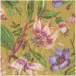 Porcelain Blooms Gold Paper Dinner Napkins, 20 per Pack