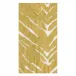 Go Wild White/Gold Paper Guest Towel/Buffet Napkins, 15 per Pack