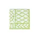 Bamboo Screen Moss Green Paper Linen Dinner Napkins - 12 Per Package