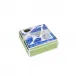 Coquillage Blue Boxed Cocktail Napkins - 40 Per Box