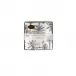 Southern Palms Flax & White Boxed Cocktail Napkins - 40 Per Box