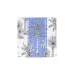 Southern Palms Blue & White Luncheon Napkins - 20 Per Package
