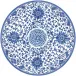Indigo Garden Blue/White Hardback Placemat
