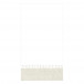 Linen Border Paper Guest Towel/Buffet Napkins Natural, 15 Per Pack