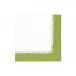 Linen Bright Green Boxed Paper Cocktail Napkins, 40 Per Box