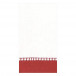 Linen Border Paper Guest Towel/Buffet Napkins Red, 15 Per Pack