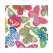 Butterflies Bright Luncheon Paper Napkins, 20 per Pack