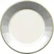 Moire Silver Paper Dinner Plates, 8 Per Pack
