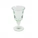 Acrylic Flared Water Glass Tall Light Green