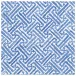 Fretwork Blue Napkin Dinner, 20 Per Package