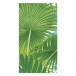 Palm Fronds Paper Guest Towel/Buffet Napkins White, 15 Per Pack