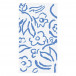 Matisse Paper Guest Towel/Buffet Napkins Blue, 15 Per Pack