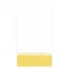Linen Border Yellow Guest Towel/Buffet Napkins, 15 Per Package