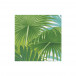 Palm Fronds Boxed Paper Cocktail Napkins White, 40 Per Box