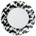 Modern Moiré Paper Dinner Plates Black, 8 Per Pack