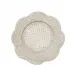 Rattan Scalloped Round Charger Plate Cream