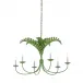 Royal Palm Chandelier Green by Meg Braff