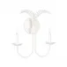 Petite Palm White Sconce