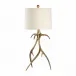 Antler Hall Lamp Brass