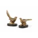 Plinthed Birds Pair