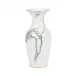 White Cinder And Smoke Vase Large