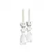 Gris Candlesticks Pair