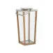 Lanai Teak and Glass Hurricane Large