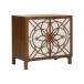 Flower of Life Brown Cabinet