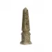 Gold Tortoise Capiz Obelisk Small