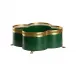 Tracery Green Cachepot