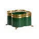 Tracery Green Cachepot Small