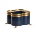 Tracery Navy Blue Cachepot Small