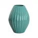 Aubrey Teal Vase Short
