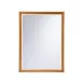 Baldwin White Rectangular Mirror