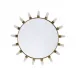 Crystal Starburst Round Mirror