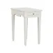 Oslo White Side Table