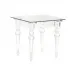 Acrylic & Glass Side Table