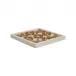 Tic Tac Toe Resin/Gold Metal (Box)