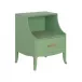George III Green Bedside Table