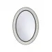 Mother of Pearl Oval Mirror