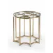 Lisette Side Table Gold