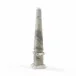 Alabaster Obelisk Gray Medium