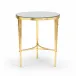 Round Regent Table Gold