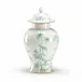Green Chinoiserie Jar
