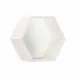 Honeycomb Wall Box White