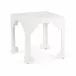 Cut Corner Table White Large